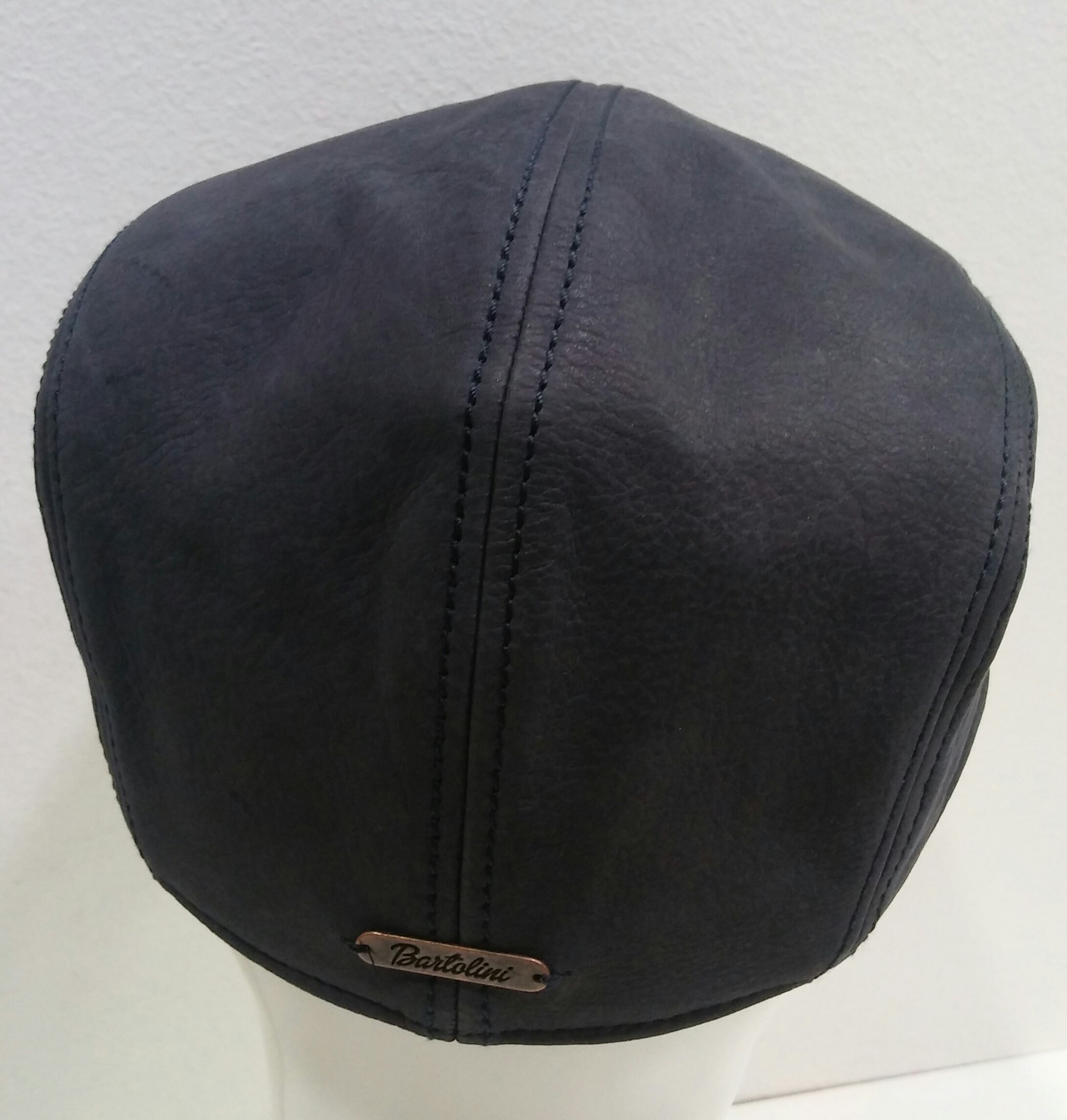 BERRETTO COPPOLA 100% PELLE INVERNALE MADE IN ITALY - immagine 4