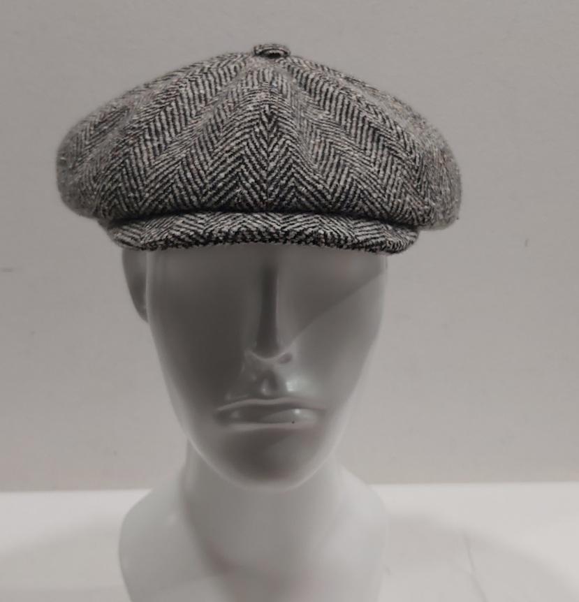 COPPOLA BERRETTO SPIGATO BEIGE LANA MADE IN ITALY PEAKY BLINDERS - immagine 3