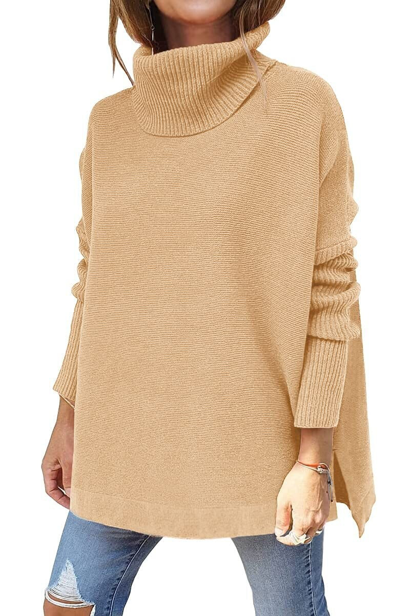 Milla – Maglione Donna Oversize Elegante a Collo Alto - immagine 2