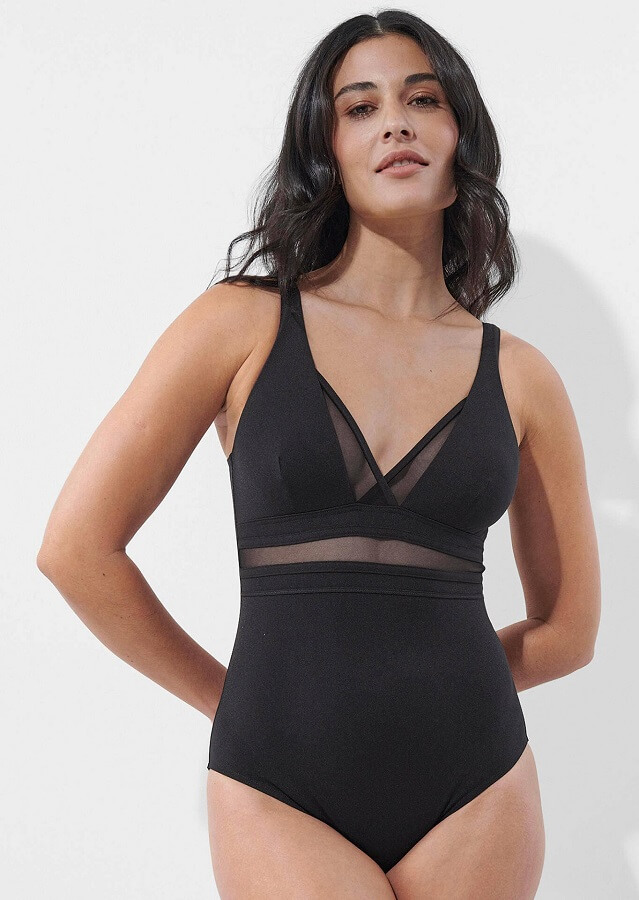 OPERA BEACHWEAR Minimal intero coppa spacer - immagine 3