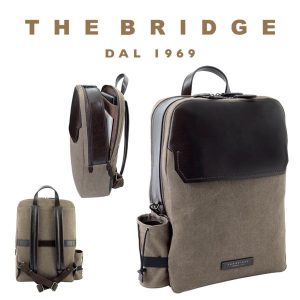 ZAINO IN CANVAS E PELLE BOVINA THE BRIDGE