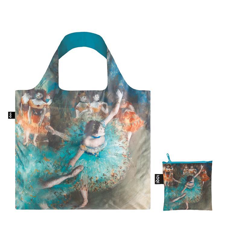Borsa RICHIUDIBILE LOQI EDGAR DEGAS Ballerina Swaying Dancer Bag shopping spesa viaggio spiaggia - immagine 2