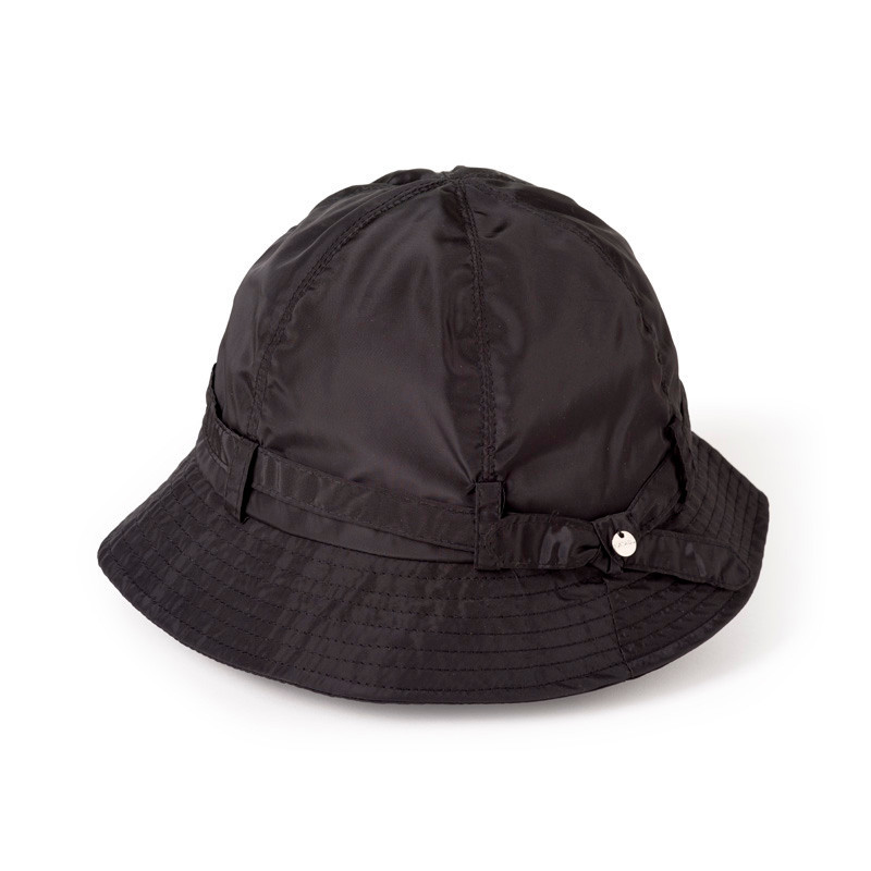 CAPPELLO DONNA CLOCHE IMPERMEABILE NERO - immagine 2