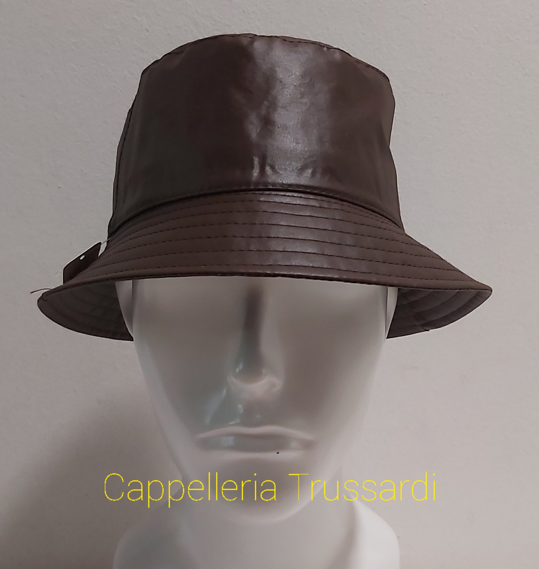 CAPPELLO IMPERMEABILE CERATO PESCATORE UOMO HAT MADE IN ITALY - immagine 9