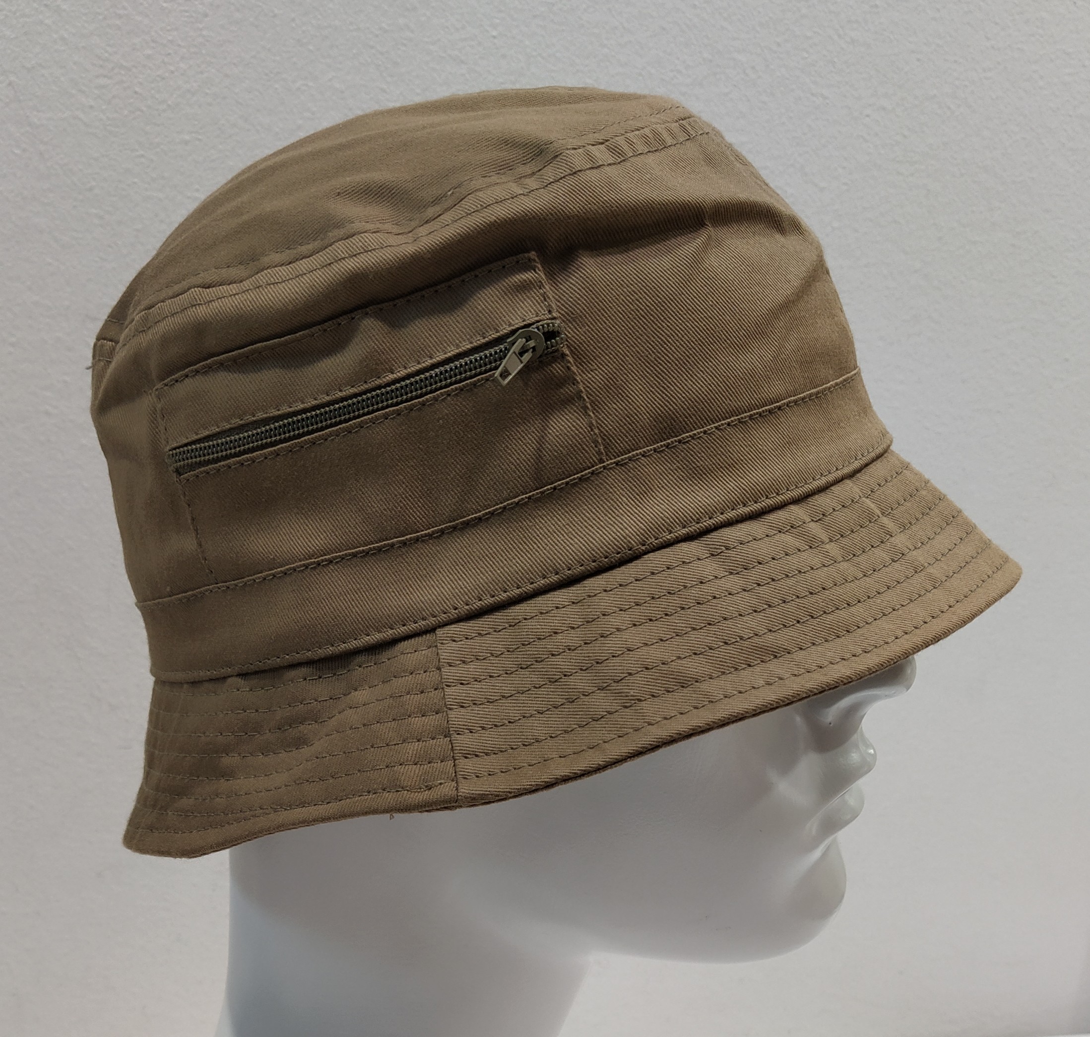 CAPPELLO PESCATORE 100% COTONE CON CERNIERE IN TANTI COLORI - immagine 8