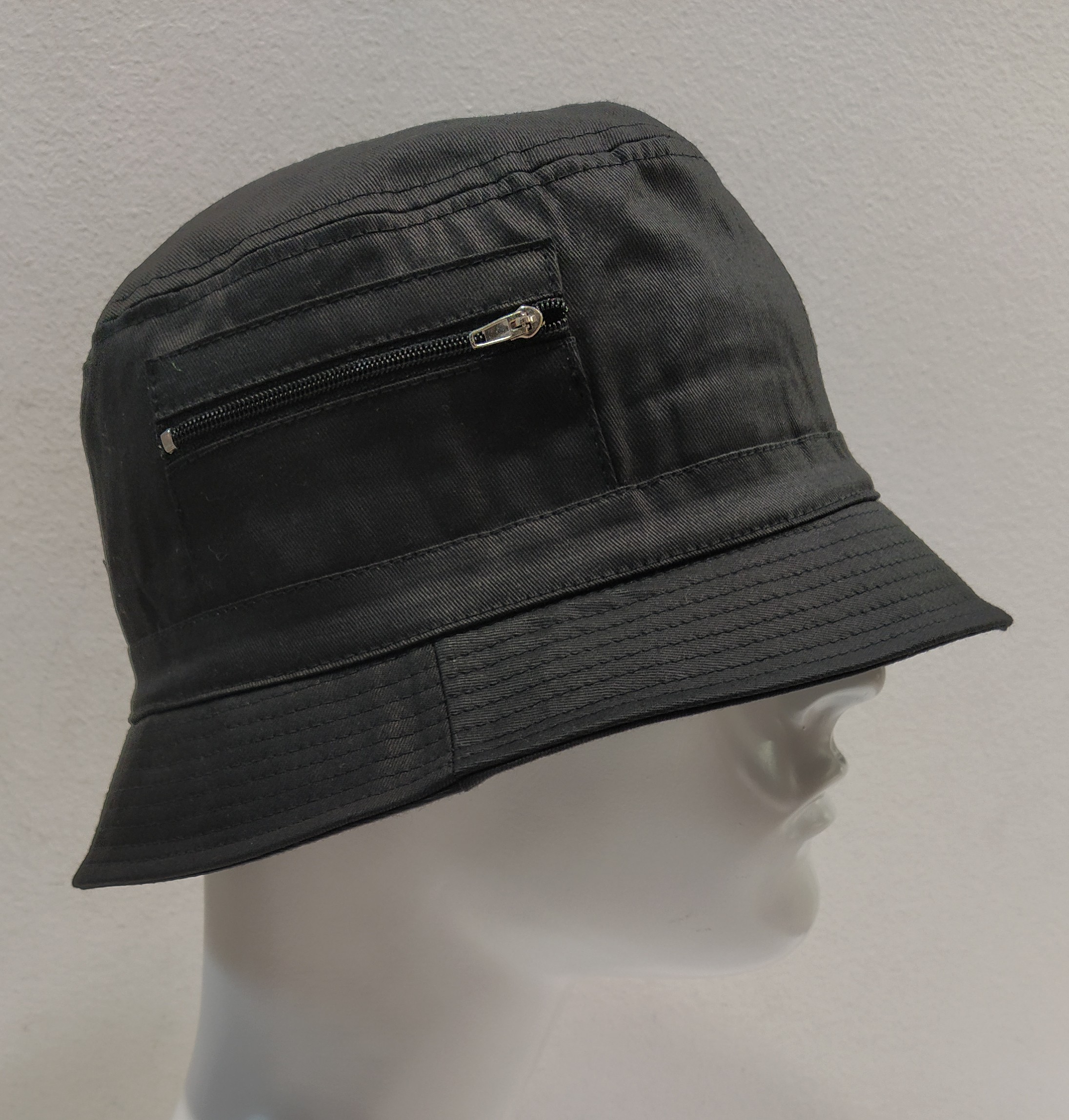 CAPPELLO PESCATORE 100% COTONE CON CERNIERE IN TANTI COLORI - immagine 4