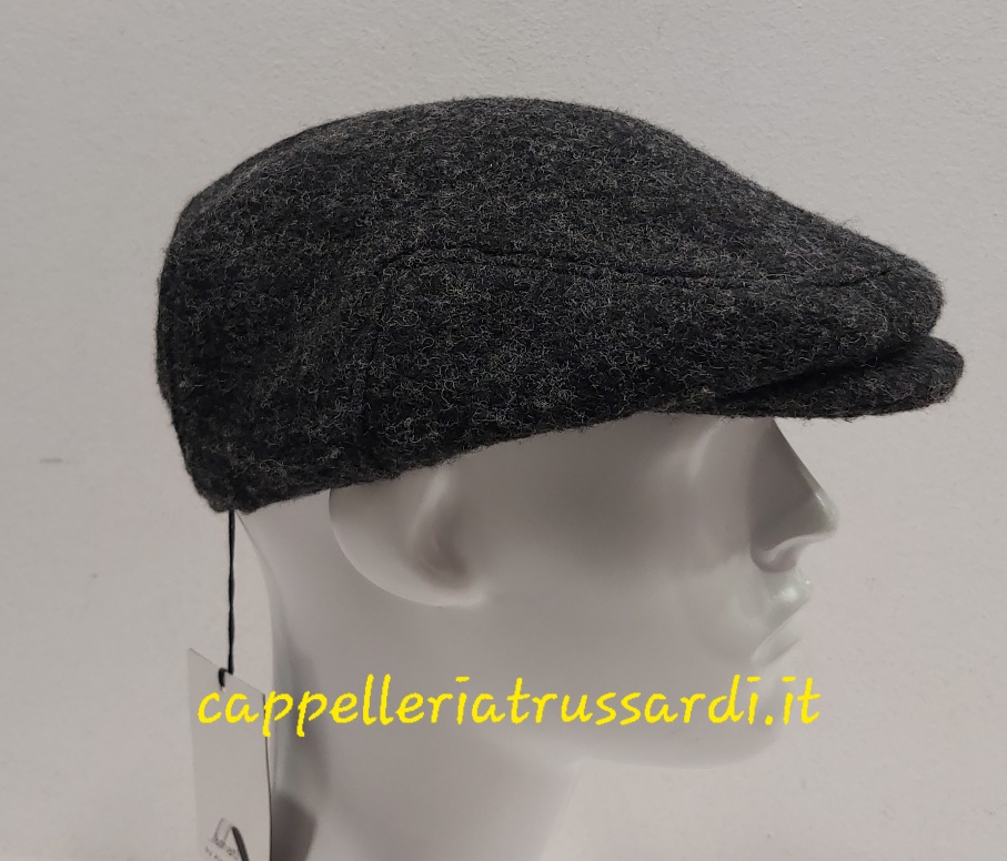 COPPOLA LANA COTTA GRIGIO SCURO MADE IN ITALY