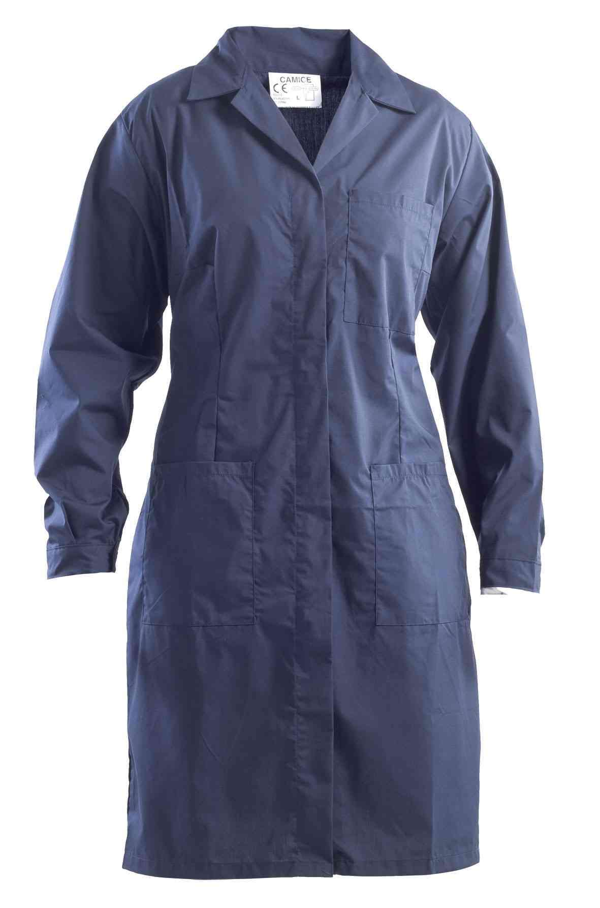 Camice Donna Classico Blu - immagine 2