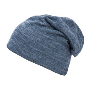 BERRETTA CUFFIA RASTA REVERSIBILE SFUMATO BLU MADE IN ITALY LUNGA