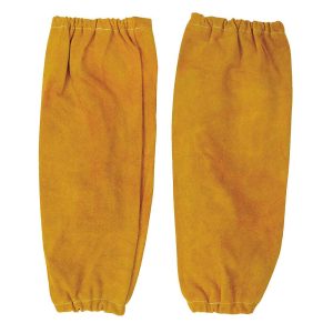 Manichette saldatura in pelle Marrone