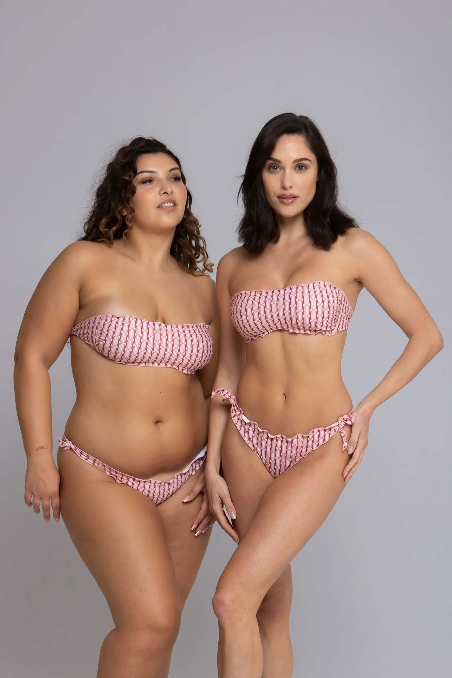 Bikini Frufru fantasia rosa - immagine 4
