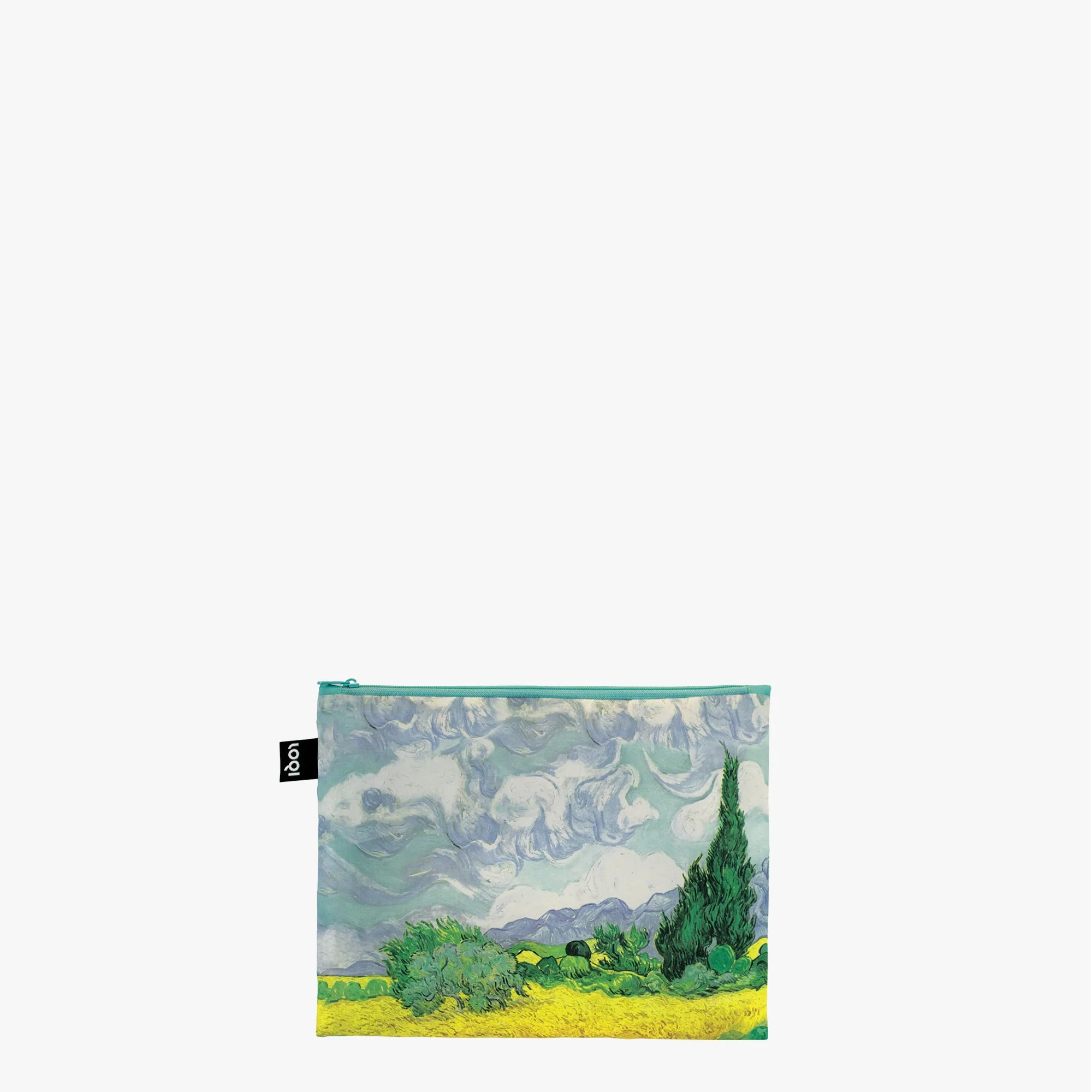 BUSTE LOQI SET DI 3 MISURE VAN GOGH NOTTE STELLATA CAMPO DI GRANO IRIS - immagine 5