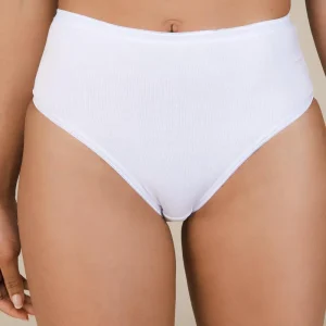 Culotte a vita alta in cotone modal