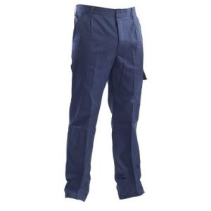 Pantalone blu cotone 100%