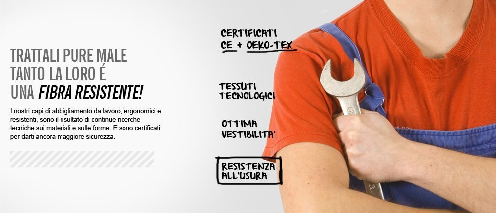 Pantalone da lavoro bianco - immagine 3