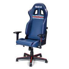 Sedia Sparco Icon Martini Racing Blue navy - immagine 2