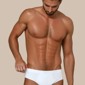 Slip FILO DI SCOZIA uomo cotone S a 3XL 6 PEZZI bianco nero