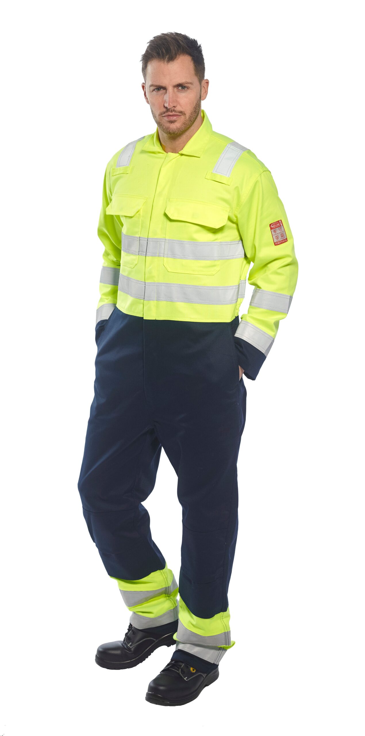 Tuta Bizflame Pro anti-statica Hi-Vis